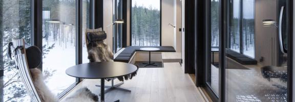 Europa Schweden Harads Treehouse