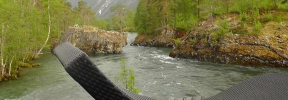 Juvet Landscape Juvet Blick auf Fluss