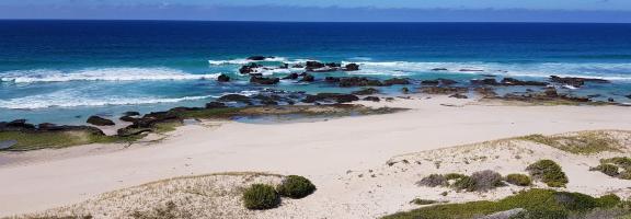 Afrika Südafrika Greater-Overberg Lekkerwater-Beach-Lodge