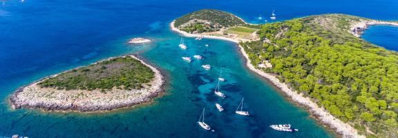 Kroatien Vis archipelago_Island Budihovac