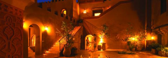 Afrika Marokko Atlas Kasbah-Tamadot