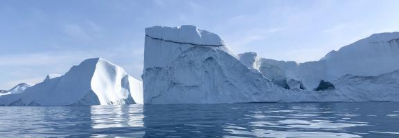 Europa Grönland Eisberge Diskobucht