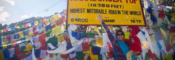 Indien Ladakh Khardung La Pass