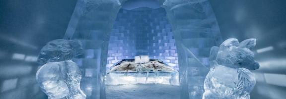 Europa Schweden Kiruna Ice Hotel