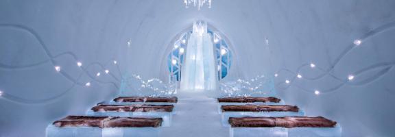 Europa Schweden Kiruna Ice Hotel