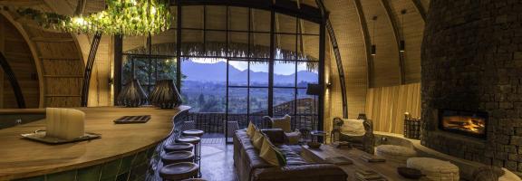 Afrika Ruanda Bisate-Lodge