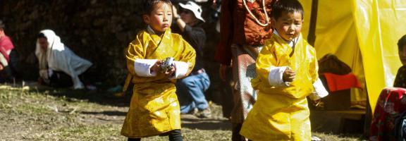 Asien Bhutan Radehose_Ecke