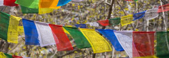 Bhutan Gebetswimpel