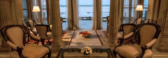 Asien Indien Varanasi Brijama Palace