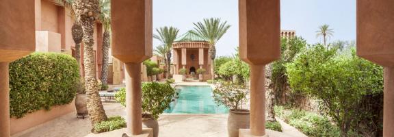 Marokko Marrakesch Amanjena_Resort Amanjena, Morocco - Al Hamra Garden_High Res_