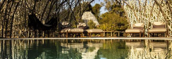 Afrika Botswana Okavango Jao-Camp