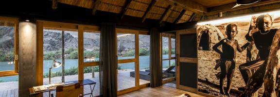 Serra Cafema Lodge Zimmer