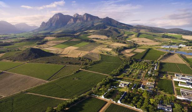 Afrika Südafrika Winelands Babylonstoren 1.Babylonstoren on the slopes of the Si