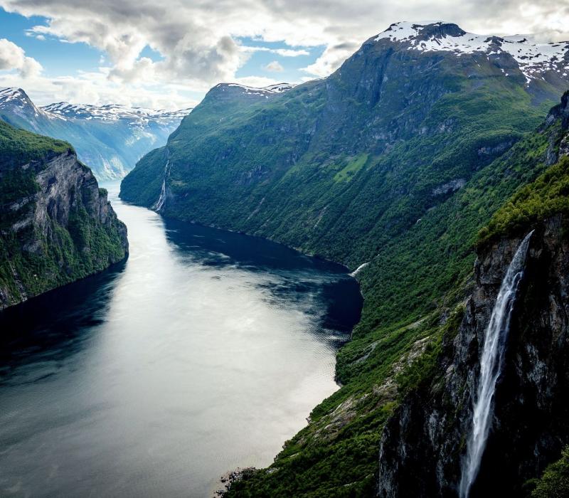 Norwegen Geiranger Fjord