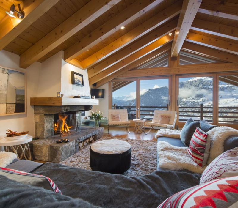 Schweiz Verbier Chalet Diana Verbier - Living Room 1