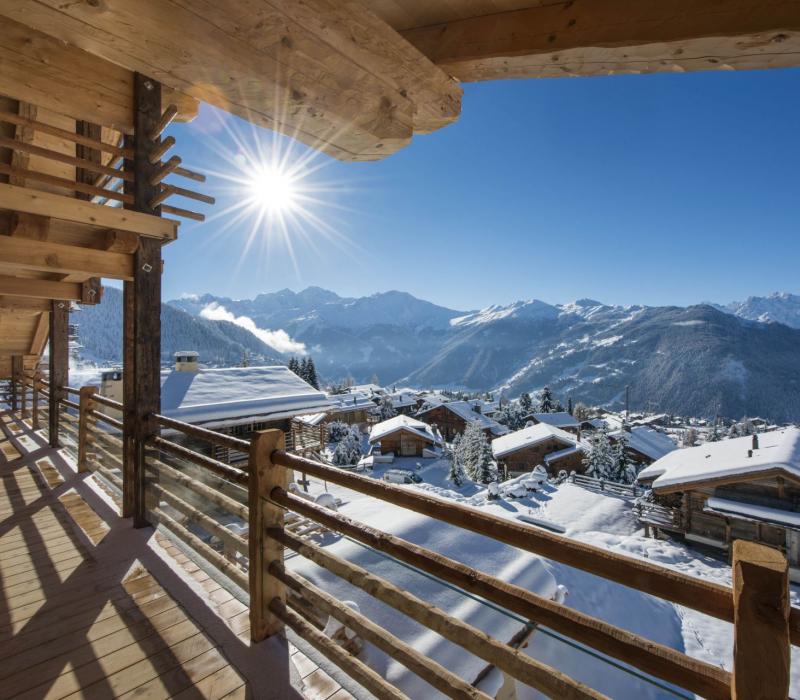 Schweiz Verbier Chalet Sparkle Verbier View