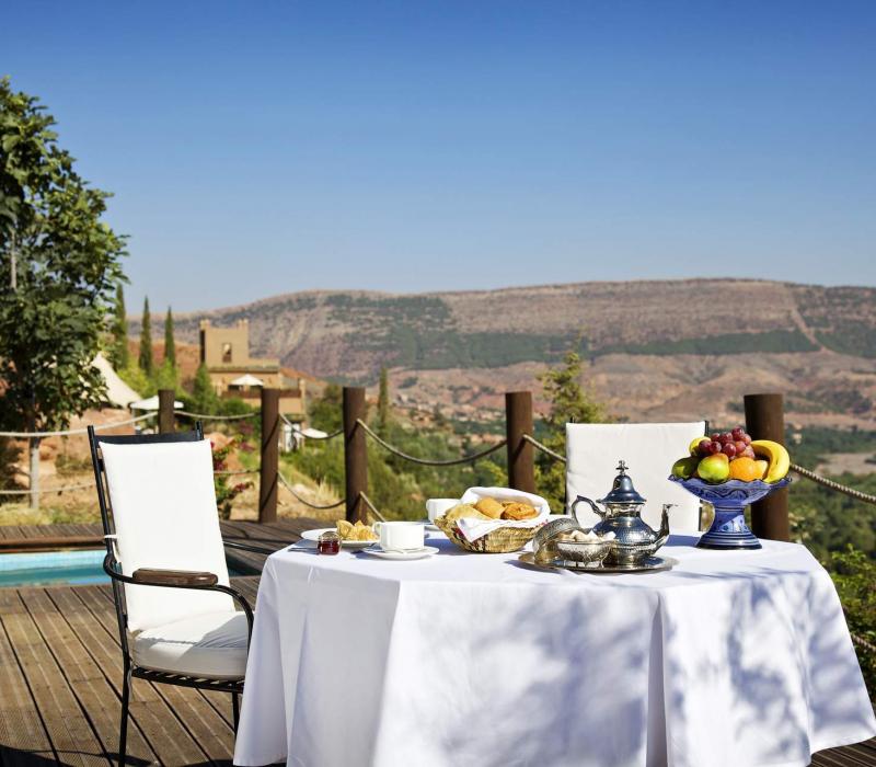 Afrika Marokko Atlas Kasbah-Tamadot Kasbah Tamadot Private Breakfast_1920