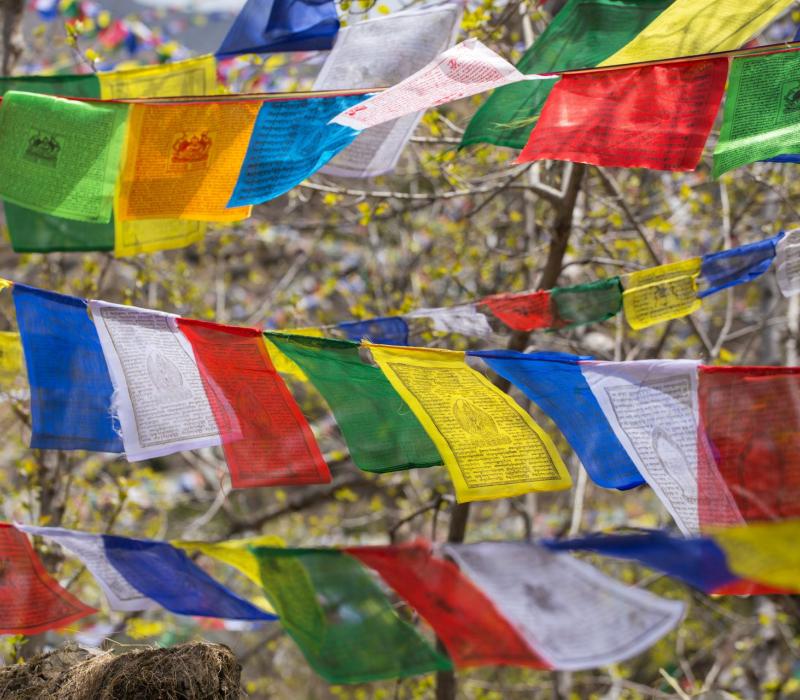 Bhutan Gebetswimpel