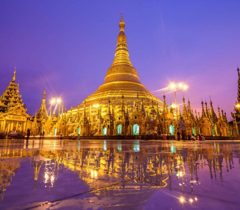 Myanmar shutterstock Asien_Myanmar_Yangon_ShwedagonPagoda_Sunset_shutterstock__1