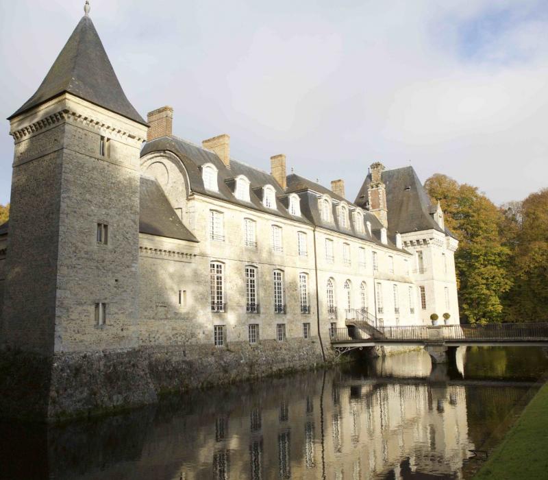 Frankreich Normandie Chateau D'Hebertot Chateau 315