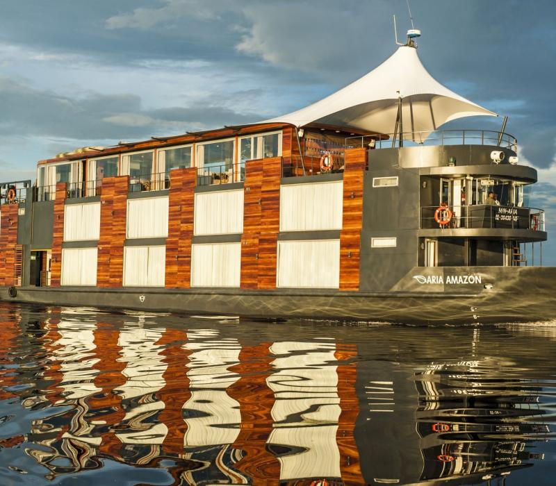 Peru Amazonas MV Aria New 8-2015 Aria Amazon Exterior View 4 - High Resolution