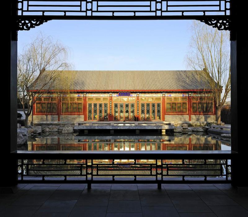 Asien China Beijing Aman Summer Palace Aman Summer Palace, China - Reflection Pa