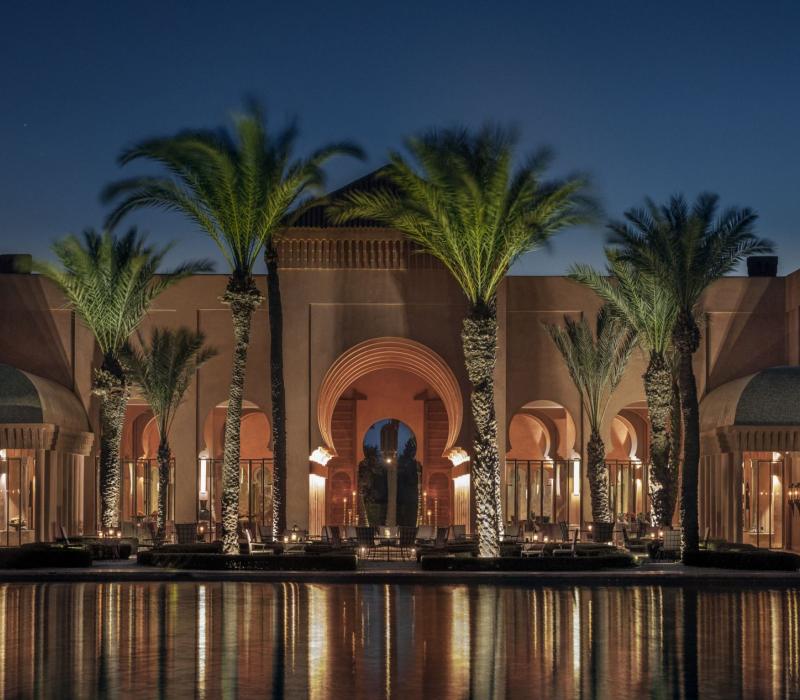 Marokko Marrakesch Amanjena_Resort Amanjena, Morocco - General Resort & Bassin V