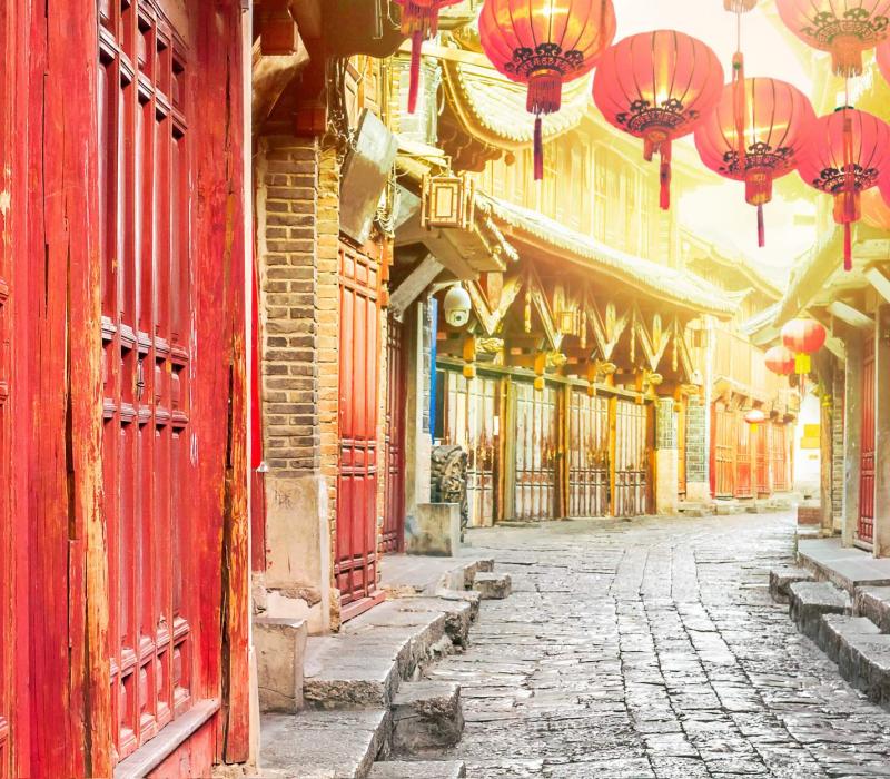 China shutterstock China_Lijiang_AncientTown_RedLanterns_Street_shutterstock_192