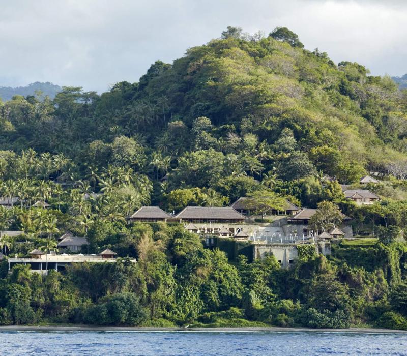 Asien Indonesien Bali Amankila Amankila, Indonesia - View of the Resort from the