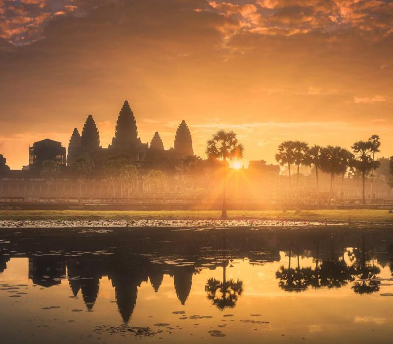 Kambodscha shutterstock Asien_Cambodia_SiemReap_AngkorWat_Sunrise_shutterstock_1