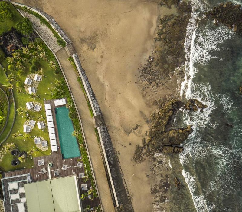 Asien Indonesien Bali COMO_Uma_Canggu 98382104-H1-Aerial_view_of_the_COMO_Beach_