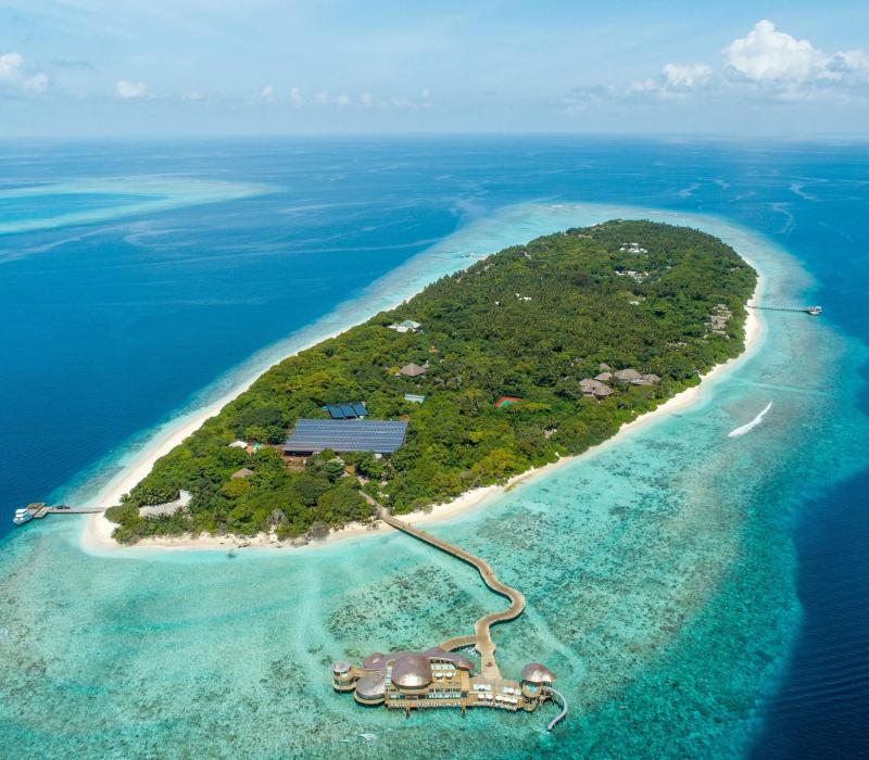 Afrika Malediven Soneva_Fushi_Resort 9169_Soneva Fushi Resort - aerial_1920