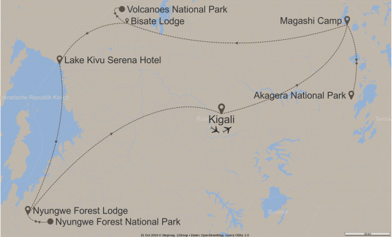 Afrika Ruanda StepMap-Karte-Jungle-Fever-10030