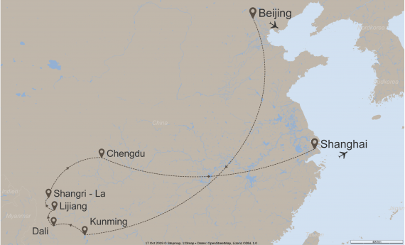 Afrika Südafrika StepMap-Karte-Picture-perfect-China-10053