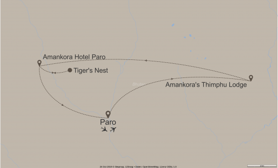 Asien Bhutan StepMap-Karte-Asian-Spirits-10043