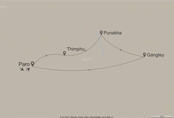 Asien Bhutan StepMap-Karte-Asian-Spirits-Snapshot-10020