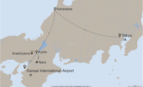 Asien Japan StepMap-Karte-The-Real-Japan-10065