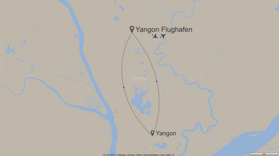 Asien Myanmar StepMap-Karte-Zeitreise-durch-Rangun-10024
