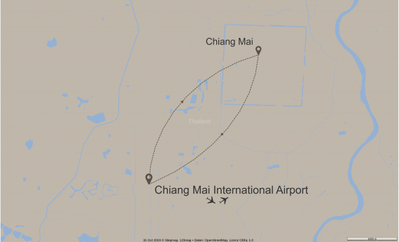 Asien Thailand StepMap-Karte-Chiang-Mai-fuer-Feinschmecker-10080
