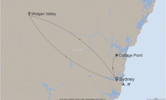 Australien_Neuseeland Australien StepMap-Karte-Sydney-beyond-10098