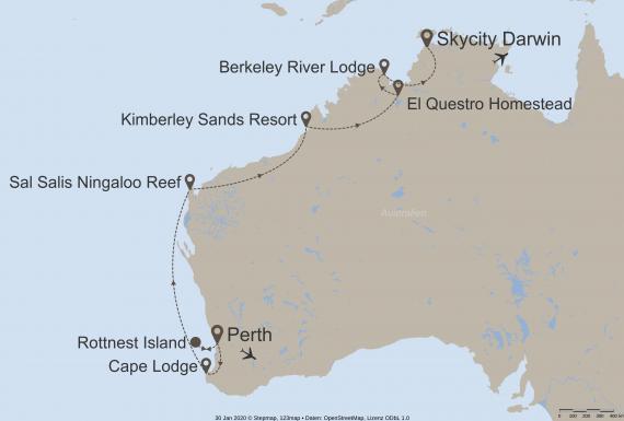 Australien-StepMap-Karte-Australien-fuer-Luxus-Outbacker-10091